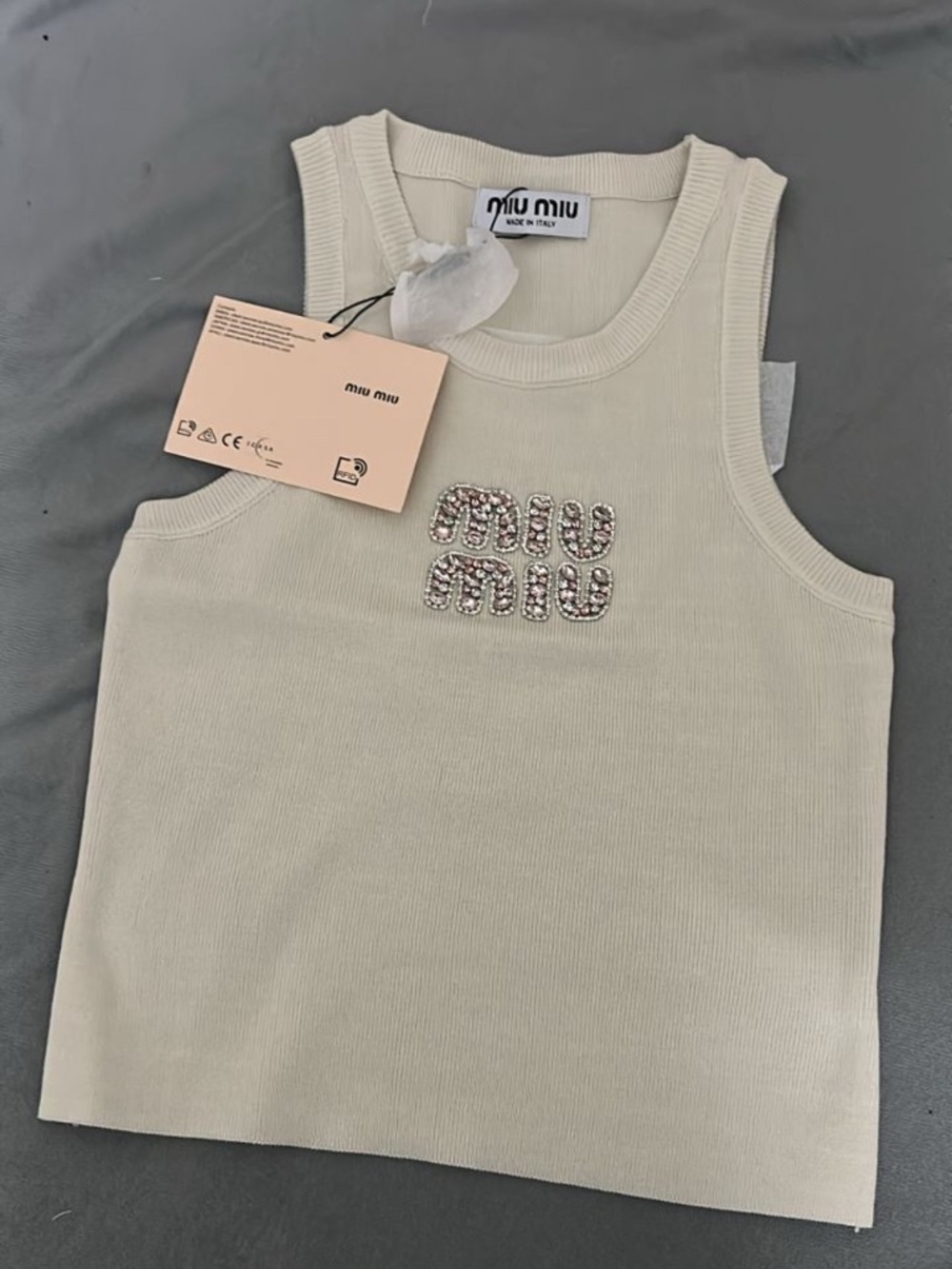 Miu Miu Tank Top